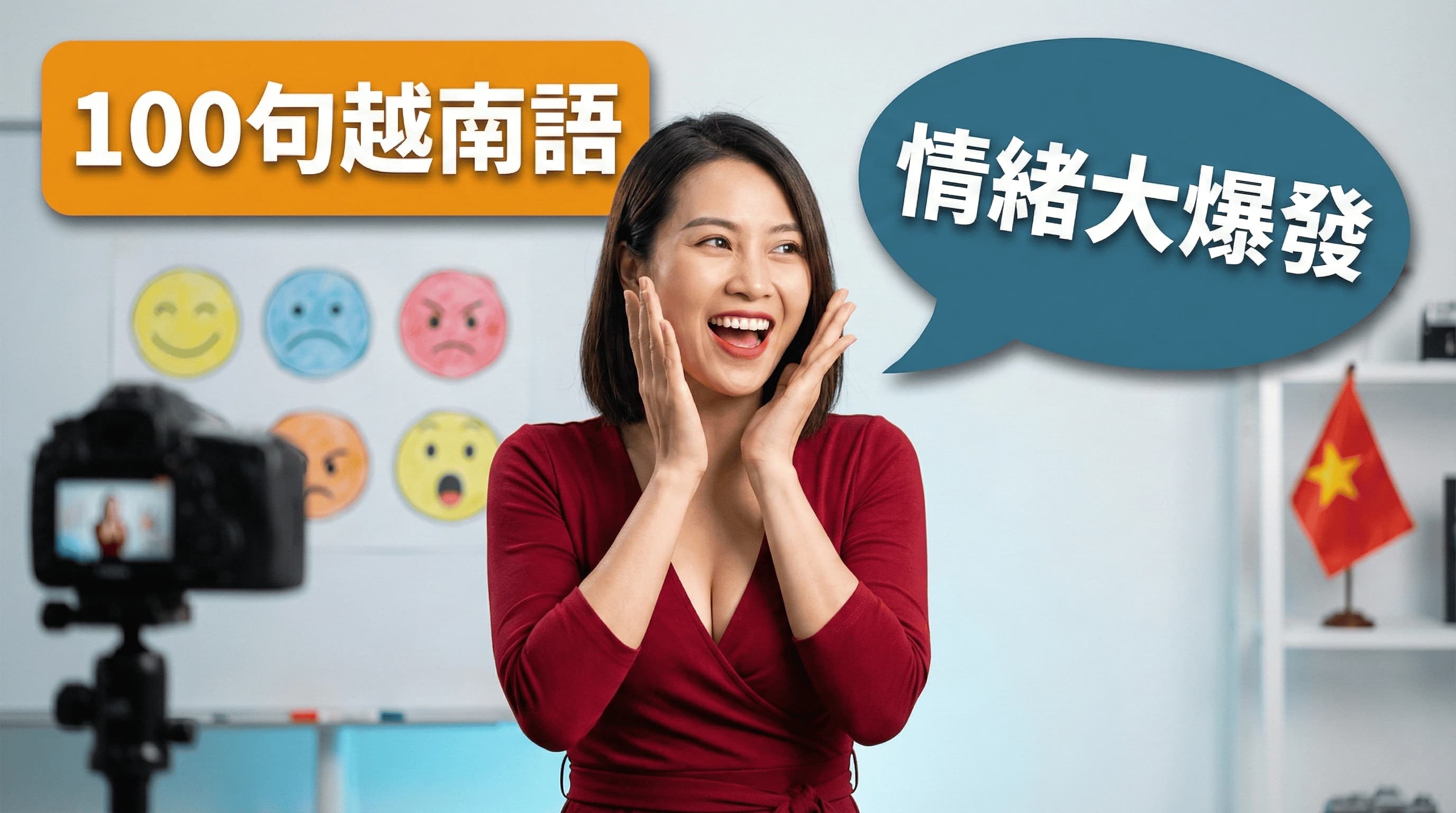 越南語情緒表達實用句