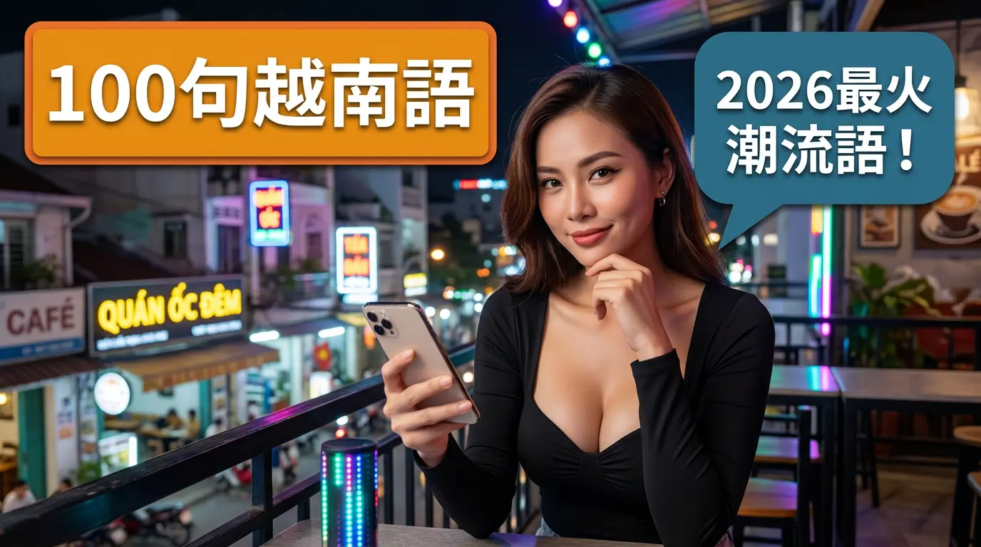 越南流行語怎麼說？2026 最新口語 100 句